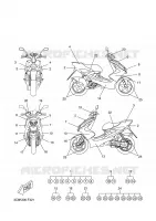 EMBLEME pour Yamaha AEROX 2007