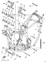 CADRE pour Yamaha YZ 1991