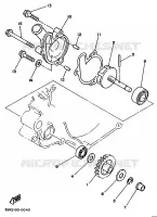 POMPE A EAU pour Yamaha YZ 1991