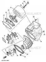 ADMISSION pour Yamaha YZ 1991