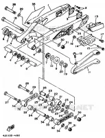 BRAS ARRIERE pour Yamaha YZ 1994