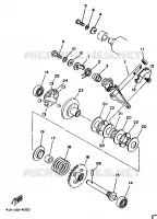 VALVE D'ECHAPPEMENT pour Yamaha YZ 1994