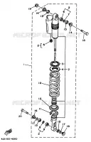 AMORTISSEUR ARRIERE pour Yamaha YZ 1994