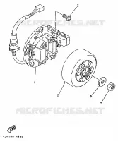 ALLUMAGE pour Yamaha YZ 1994