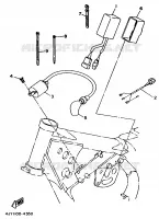 PARTIE ELECTRIQUE 1 pour Yamaha YZ 1994