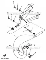 ECHAPPEMENT pour Yamaha YZ 1994