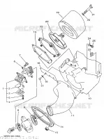 ADMISSION pour Yamaha YZ 1998