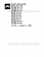 * CATALOG PREFACE * pour Yamaha YZ 1998