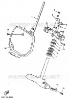 DIRECTION pour Yamaha YZ 1998