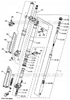 FOURCHE pour Yamaha YZ 1998
