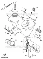 RESERVOIR A ESSENCE pour Yamaha YZ 1998