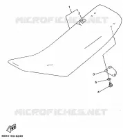 SELLE pour Yamaha YZ 1998
