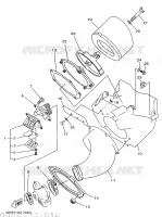 ADMISSION pour Yamaha YZ 1998