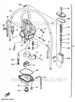 CARBURATEUR pour Yamaha YZ 1998