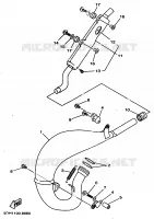 ECHAPPEMENT pour Yamaha YZ 1998