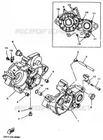CARTER MOTEUR pour Yamaha YZ 1998