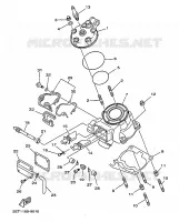 CULASSE pour Yamaha YZ 1999