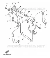 RADIATEUR / DURITES pour Yamaha YZ 1999
