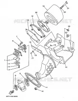 ADMISSION pour Yamaha YZ 1999