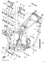 CADRE pour Yamaha YZ 1991