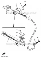 MAITRE CYLINDRE AVANT pour Yamaha YZ 1991