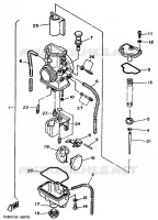 CARBURATEUR pour Yamaha YZ 1991