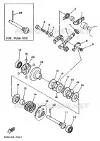 VALVE D'ECHAPPEMENT pour Yamaha YZ 1993