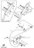 ECHAPPEMENT pour Yamaha YZ 1996