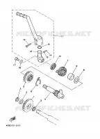 DEMARREUR pour Yamaha YZ 1997