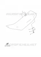 SELLE pour Yamaha YZ 1997