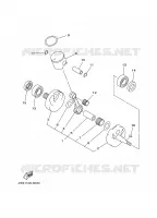 VILEBREQUIN / PISTON pour Yamaha YZ 1997