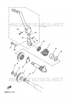 DEMARREUR pour Yamaha YZ 1997