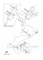 ECHAPPEMENT pour Yamaha YZ 1997