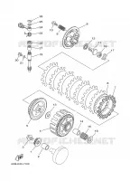 EMBRAYAGE DE DEMARREUR pour Yamaha YZ 1997