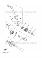 DEMARREUR pour Yamaha YZ 1997
