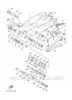 BRAS ARRIERE pour Yamaha YZ 1997
