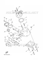CULASSE pour Yamaha YZ 1997