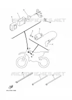 PARTIE ELECTRIQUE 1 pour Yamaha YZ 1997
