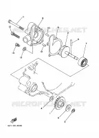 POMPE A EAU pour Yamaha YZ 1997