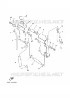 RADIATEUR / DURITES pour Yamaha YZ 1997