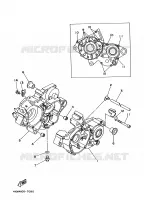 CARTER MOTEUR pour Yamaha YZ 1997