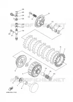 EMBRAYAGE DE DEMARREUR pour Yamaha YZ 1997