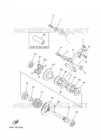 VALVE D'ECHAPPEMENT pour Yamaha YZ 1997