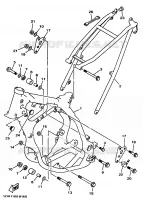 CADRE pour Yamaha YZ 1998