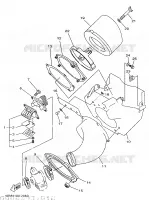 ADMISSION pour Yamaha YZ 1998