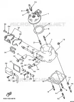 CULASSE pour Yamaha YZ 1996