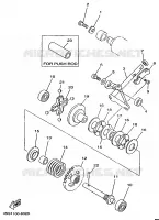 VALVE D'ECHAPPEMENT pour Yamaha YZ 1996