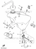 RESERVOIR A ESSENCE pour Yamaha YZ 1996