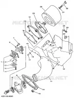 ADMISSION pour Yamaha YZ 1996