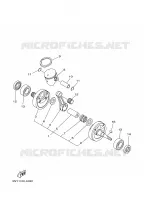 VILEBREQUIN / PISTON pour Yamaha YZ 2004